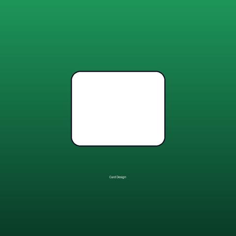 Custom card design